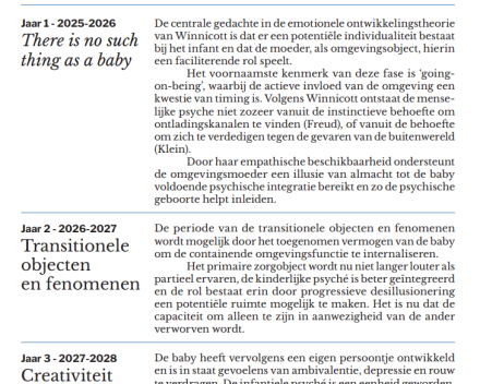 Donald Woods Winnicott  *** 3-jarige seminariecyclus (2025-2028) van 4 seminaries/jaar ***