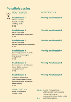 Psychoanalyse Summer University 2026 - Op de man af - 29 juni t/m 3 juli 2026 Psychoanalyse Summer University 2026 - Op de man af - 29 juni t/m 3 juli 2026